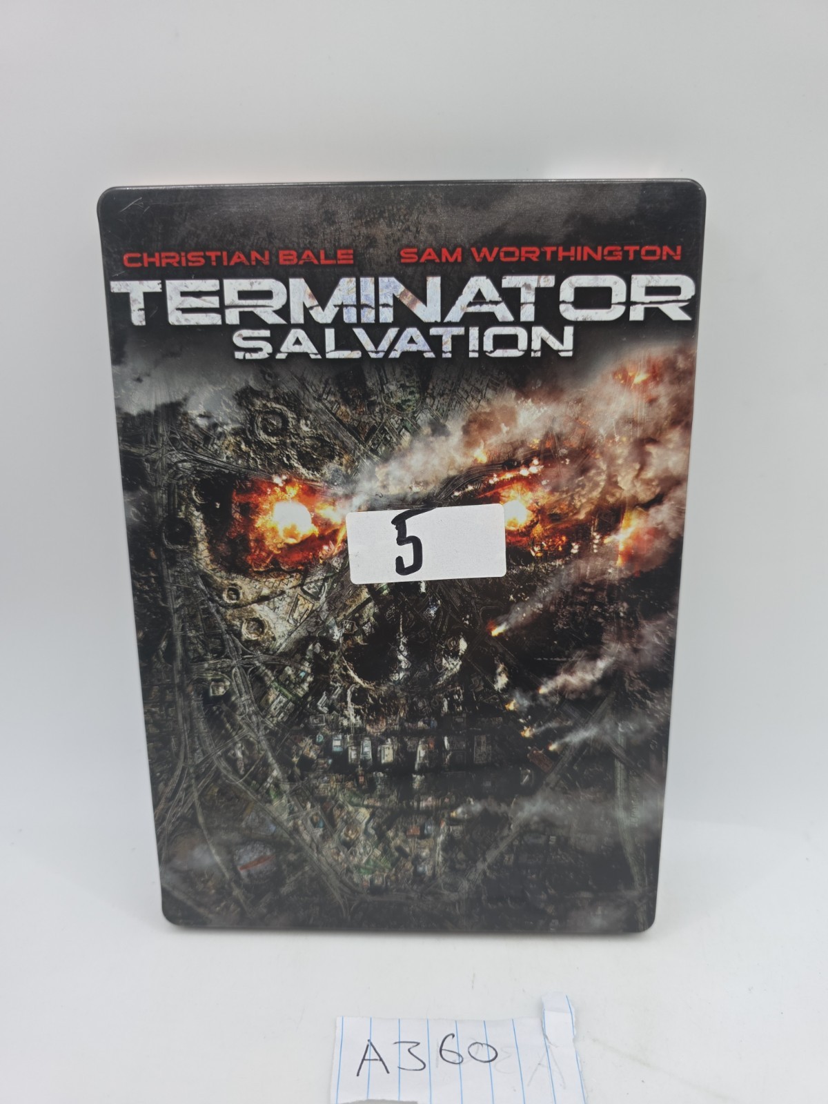 Terminator Salvation DVD Region 4 Pal Steel Case See All Photos For Condition