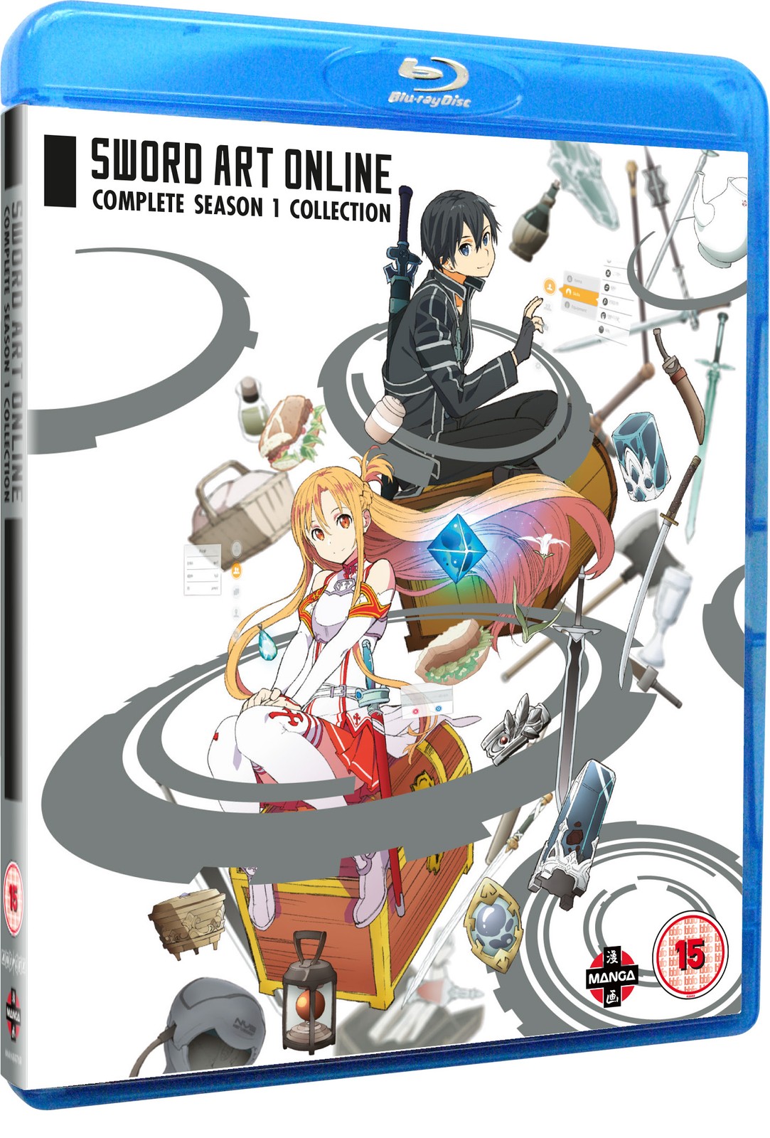 Sword Art Online Complete Season 1 Collection (Episodes 1-25) Blu-ray (Blu-ray)