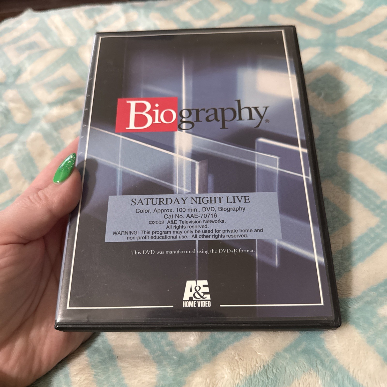 Biography Saturday Night Live 2002 DVD. 100 Minutes. A&E