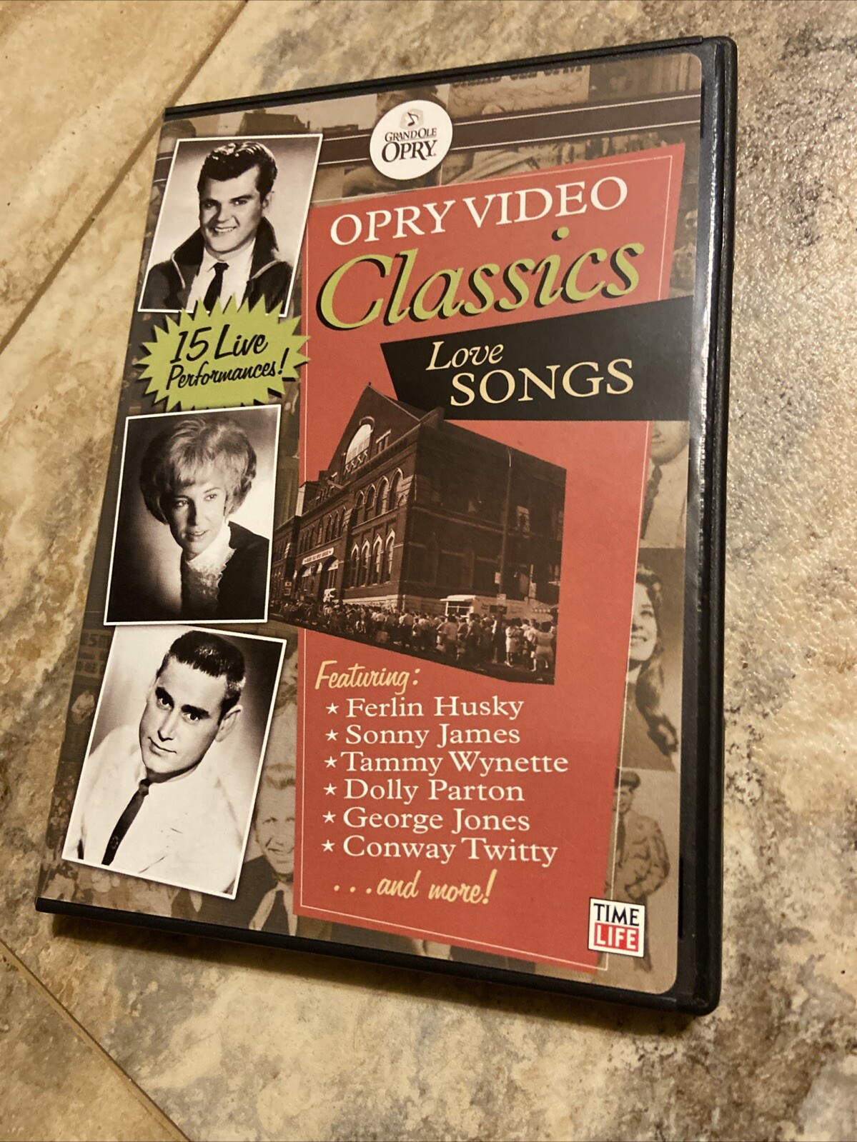 Grand Ole Opry Video Classics: Classic Live Performances Set Of 8 DVDs Time Life