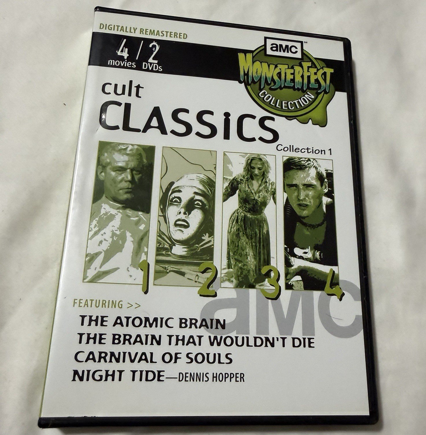 AMC MonsterFest Cult Classics Collection 1 Digitally Remastered 2-DVD Set