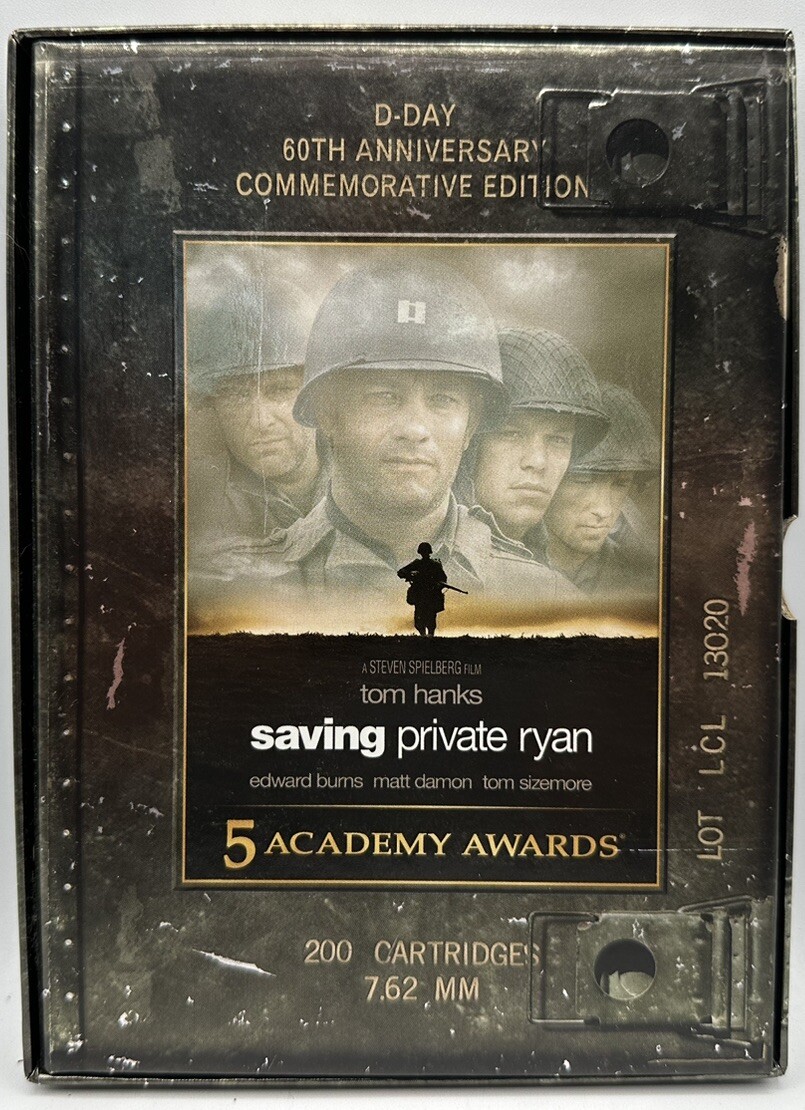 Saving Private Ryan DVD Tom Hanks D-Day 60th Anniversary Commemorative Edition