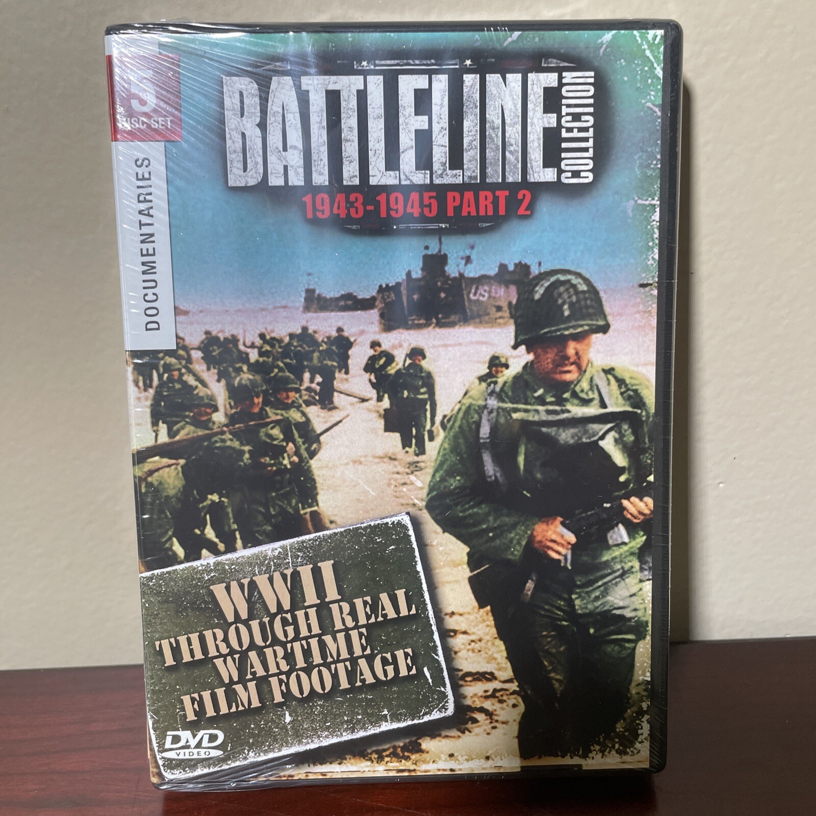 BATTLELINE Collection, PART 2: 1943-1945, 5 Disk DVD set New Sealed