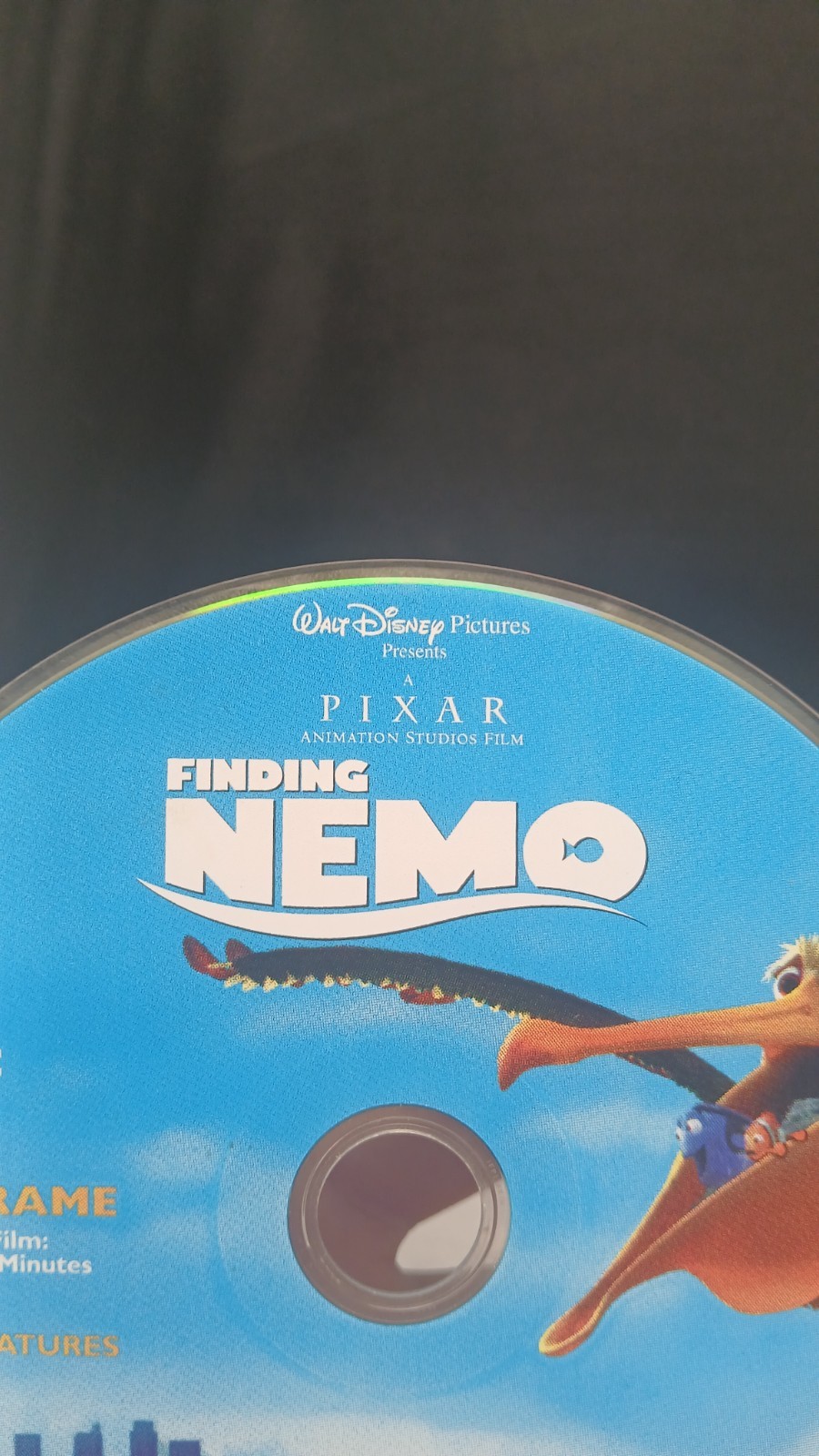 Finding Nemo DVD 2003 Full Frame Oskar Wide Screen NTSC Andrew Stanton Anime
