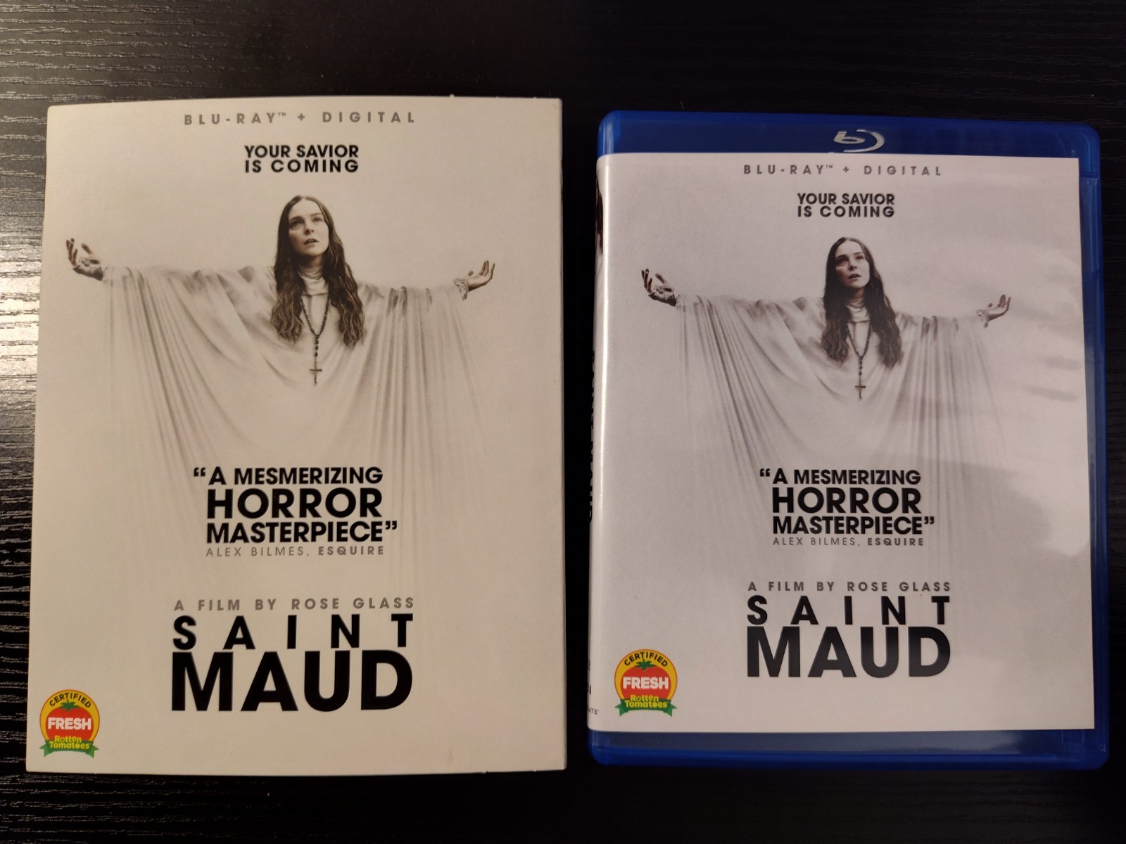 Lionsgate Saint Maud Blu-ray + no Digital w/ Slipcover Horror R (2021) 84 min