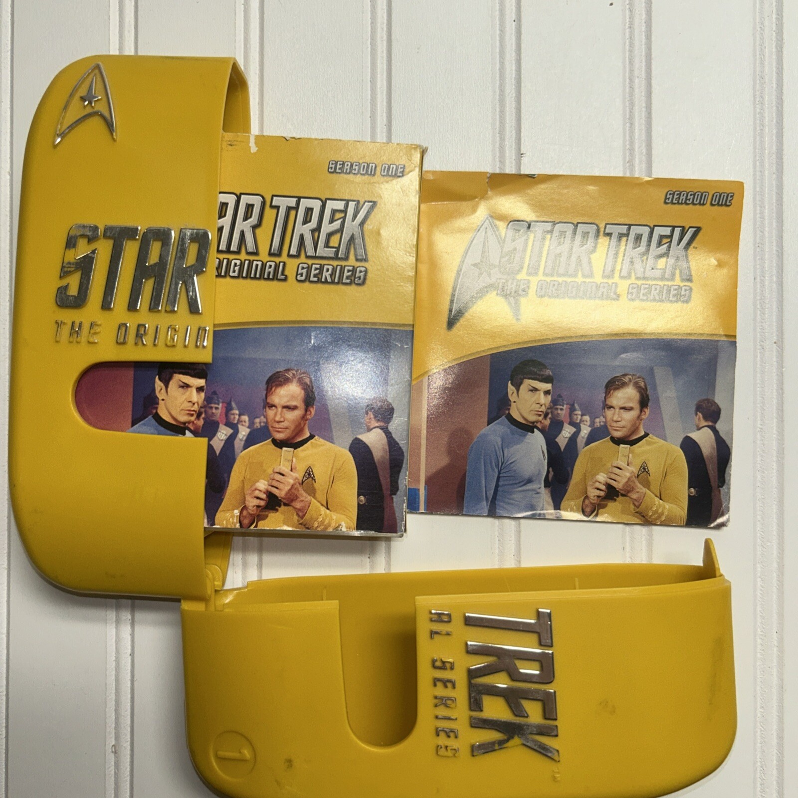 Star Trek The Original Series DVD 1966-1967 (7 DVD) Yellow Plastic Box