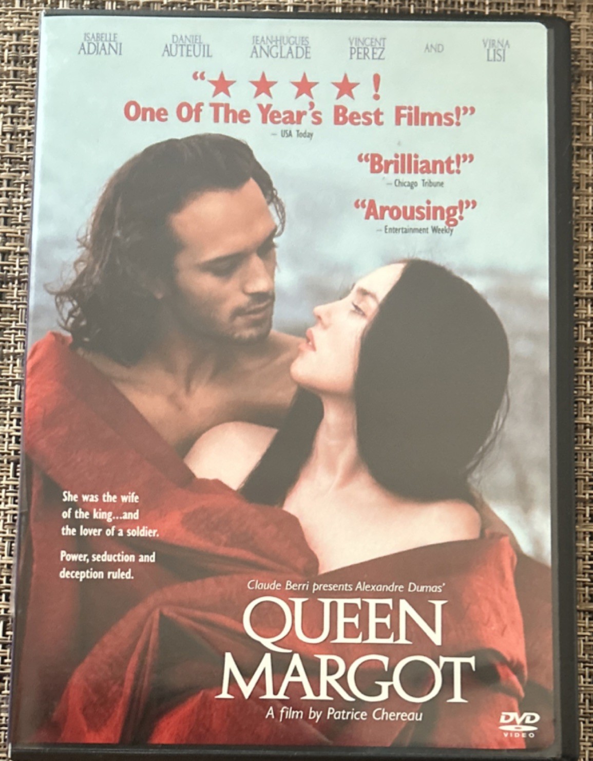 Queen Margot DVD French Patrice Chereau Isabelle Adjani Daniel Auteuil Like NEW