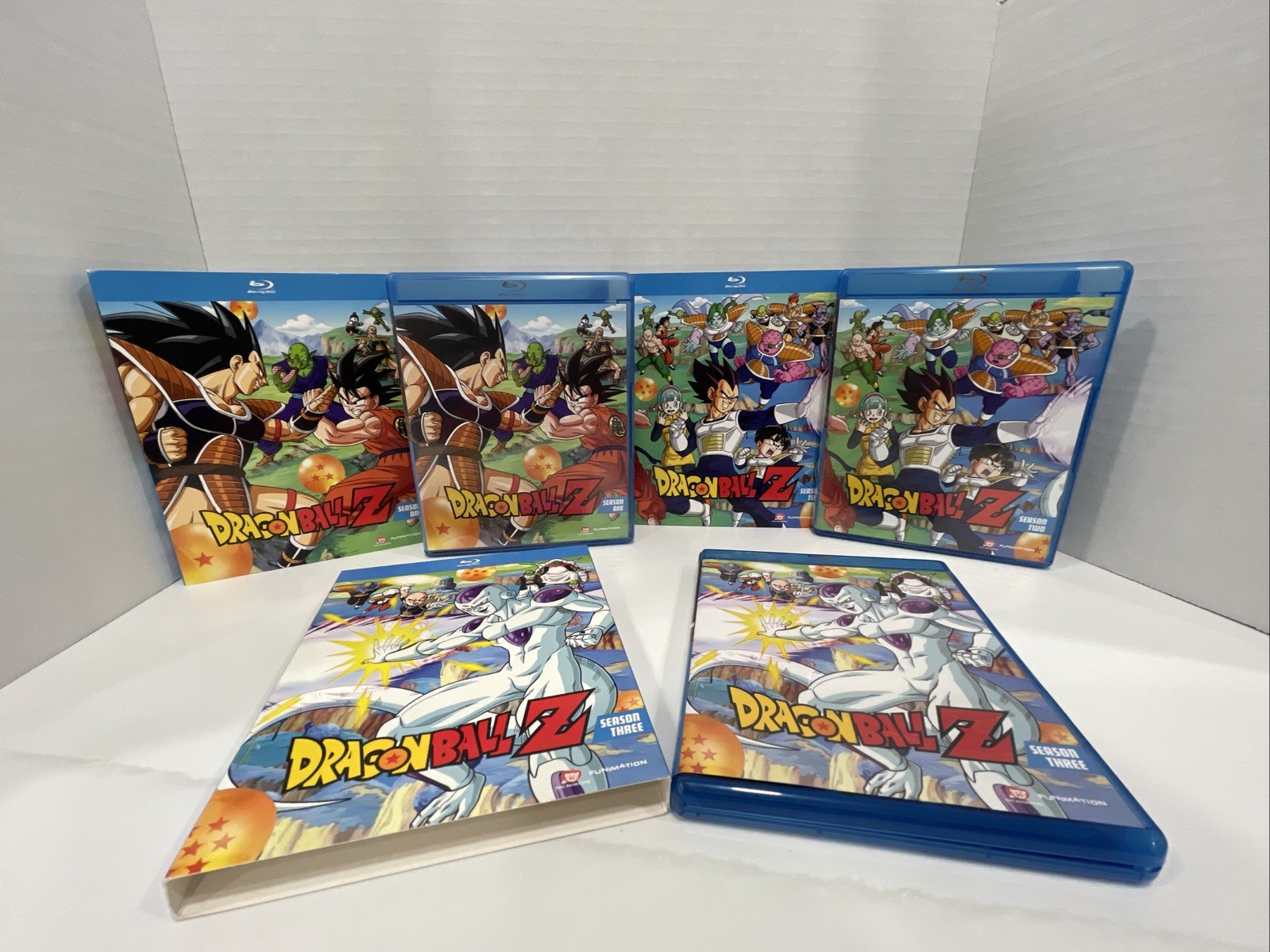 Dragon Ball Z Seasons 1 2 & 3 Blu-ray W/ Slipcover 107 Episodes New (Other)