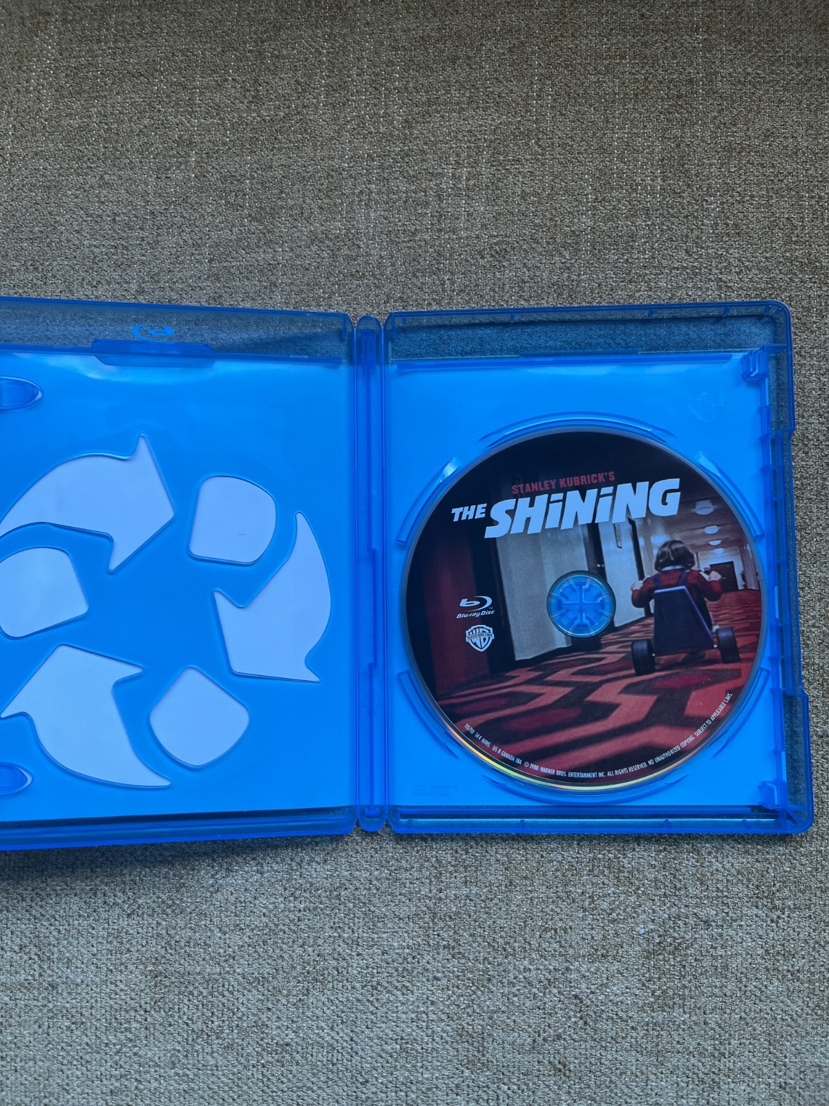 The Shining (Blu-ray, 1980) Stanley Kubrick Jack Nicholson Shelley Duvall