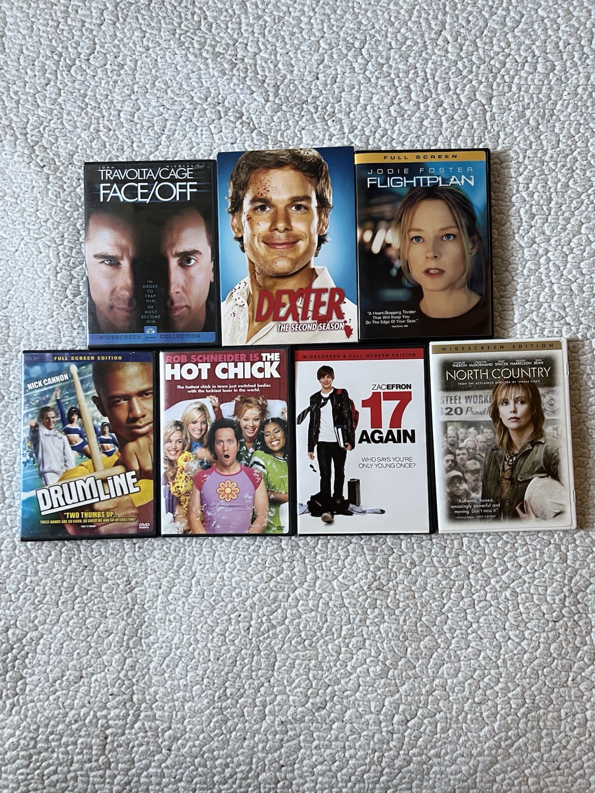 Lot of 7 DVDs Titles In Description