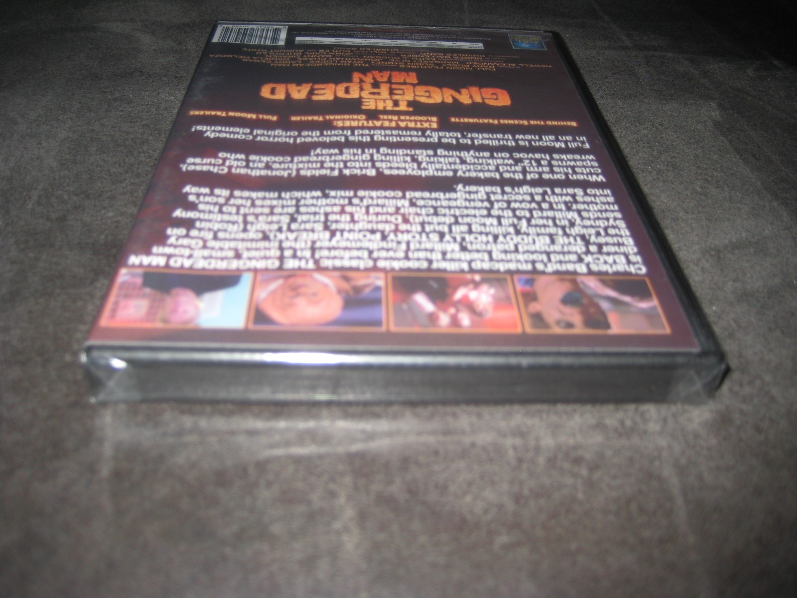 THE GINGERDEAD MAN (DVD 2005) BRAND NEW -NOT RATED -WIDESCREEN – HORROR – COMEDY