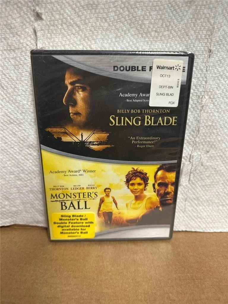 Sling Blade/Monsters Ball (DVD, 2013, 2-Disc Set) NEW Sealed