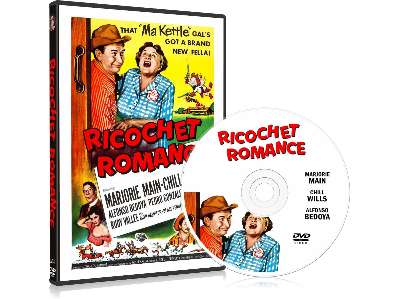 Ricochet Romance (1954) Comedy, Western DVD