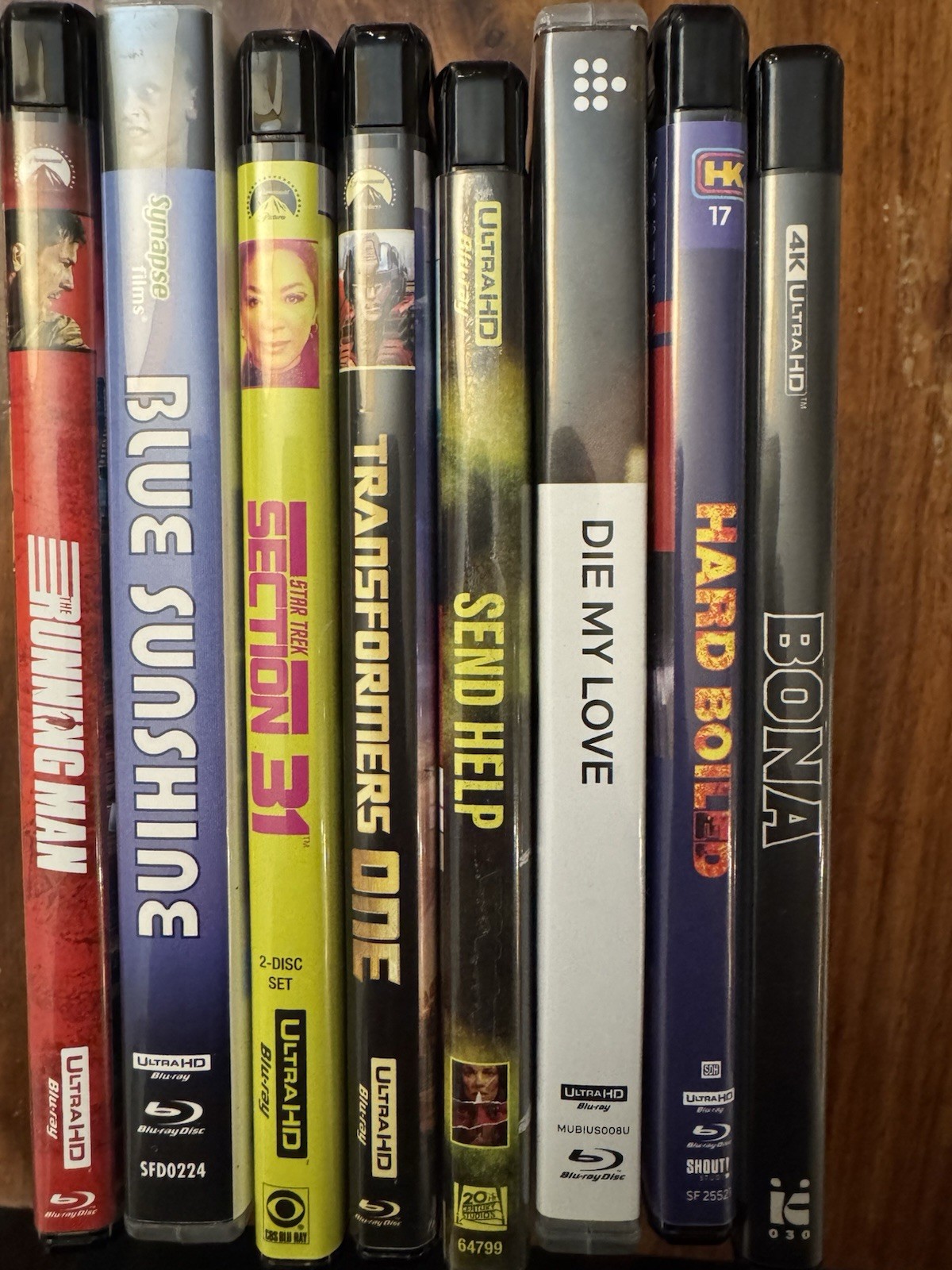 4K UHD Movie Lot Discs Only+Artwork Cases Die My Love Send Help Bona Running Man