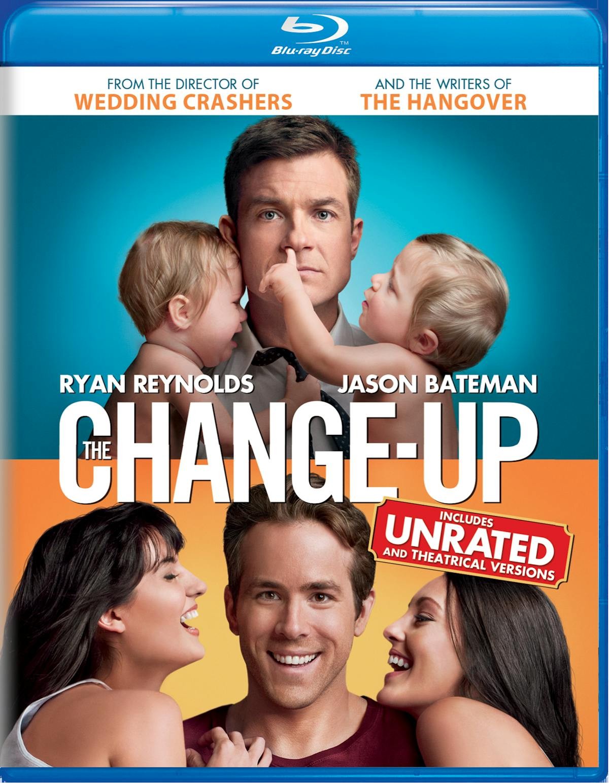 The Change-up Blu-ray Ryan Reynolds NEW