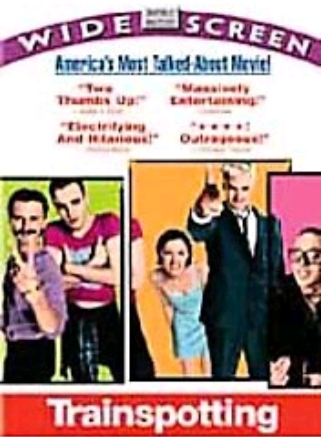 Trainspotting DVD Widescreen R NTSC 94 min Ewan McGregor Boyle Miramax