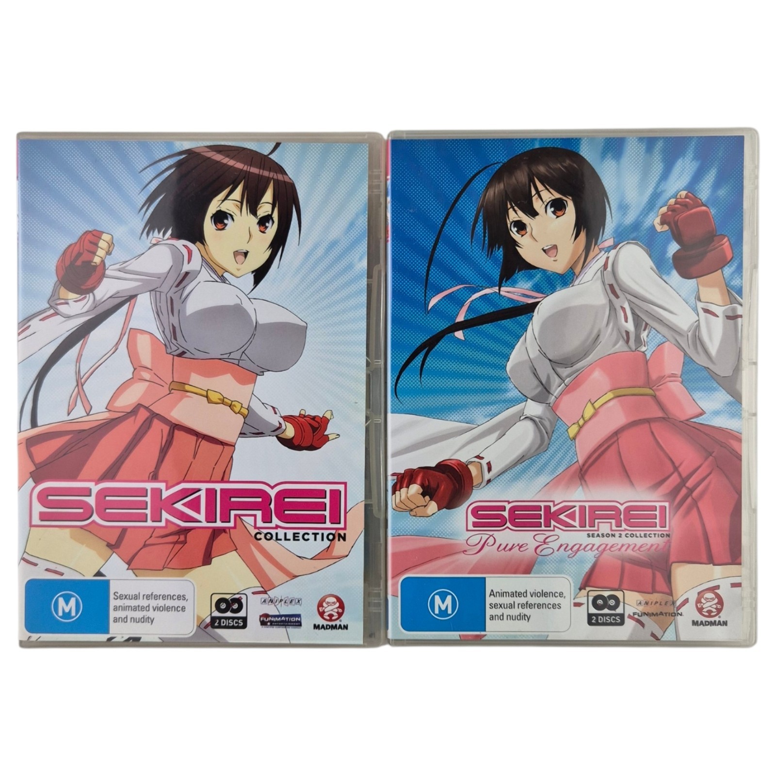 Sekirei Season 1 + Season 2 Collection Pure Engagement DVD AUS Region 4 PAL