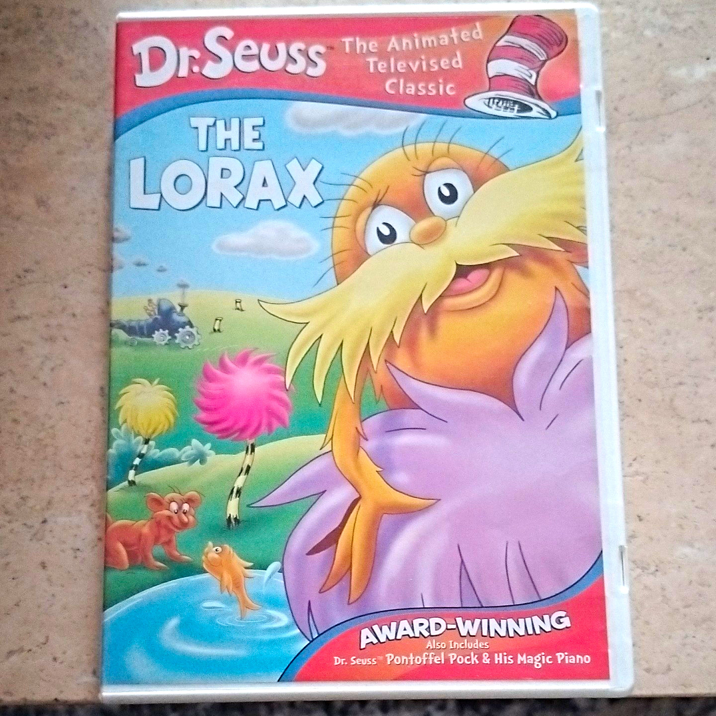 Universal Dr. Seuss The Lorax DVD Remastered Sing-Along 2003 NR 1.33:1