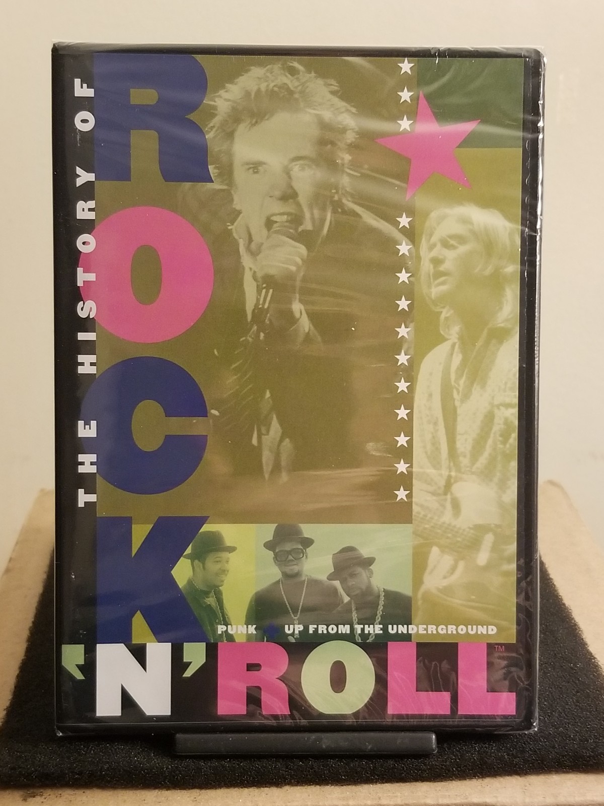 History of Rock N Roll-Punk, New Wave and Hip Hop, (140min DVD📀) NEW SEALED✔️