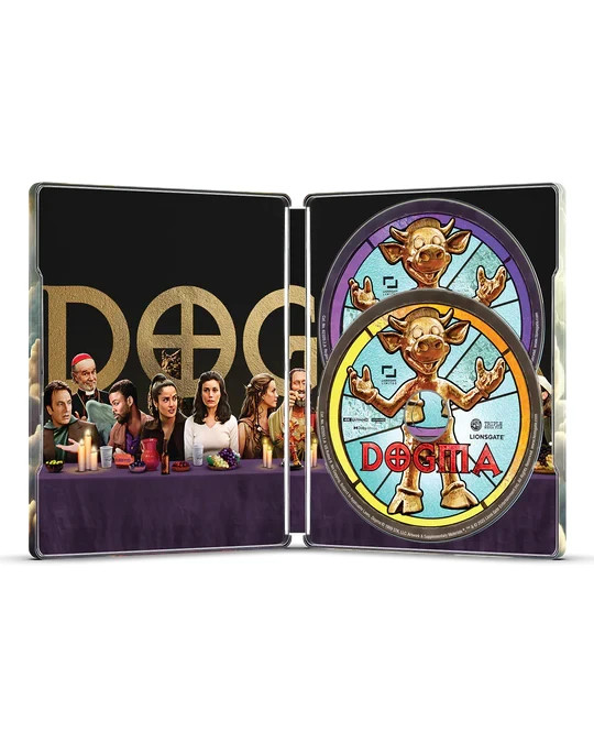 DOGMA STEELBOOK 4K ULTRA HD + BLU-RAY + DIGITAL NEW! SEALED!