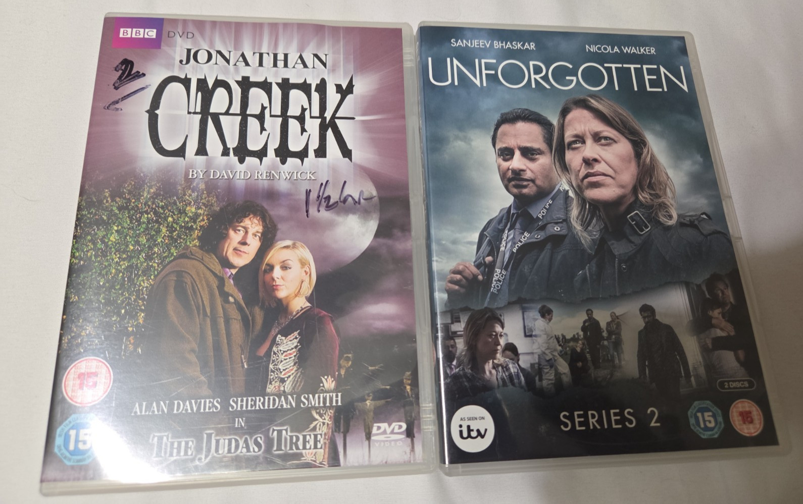 Lot 2 Region 2 UK DVDs; Unforgotten Series 2, Jonathan Creek