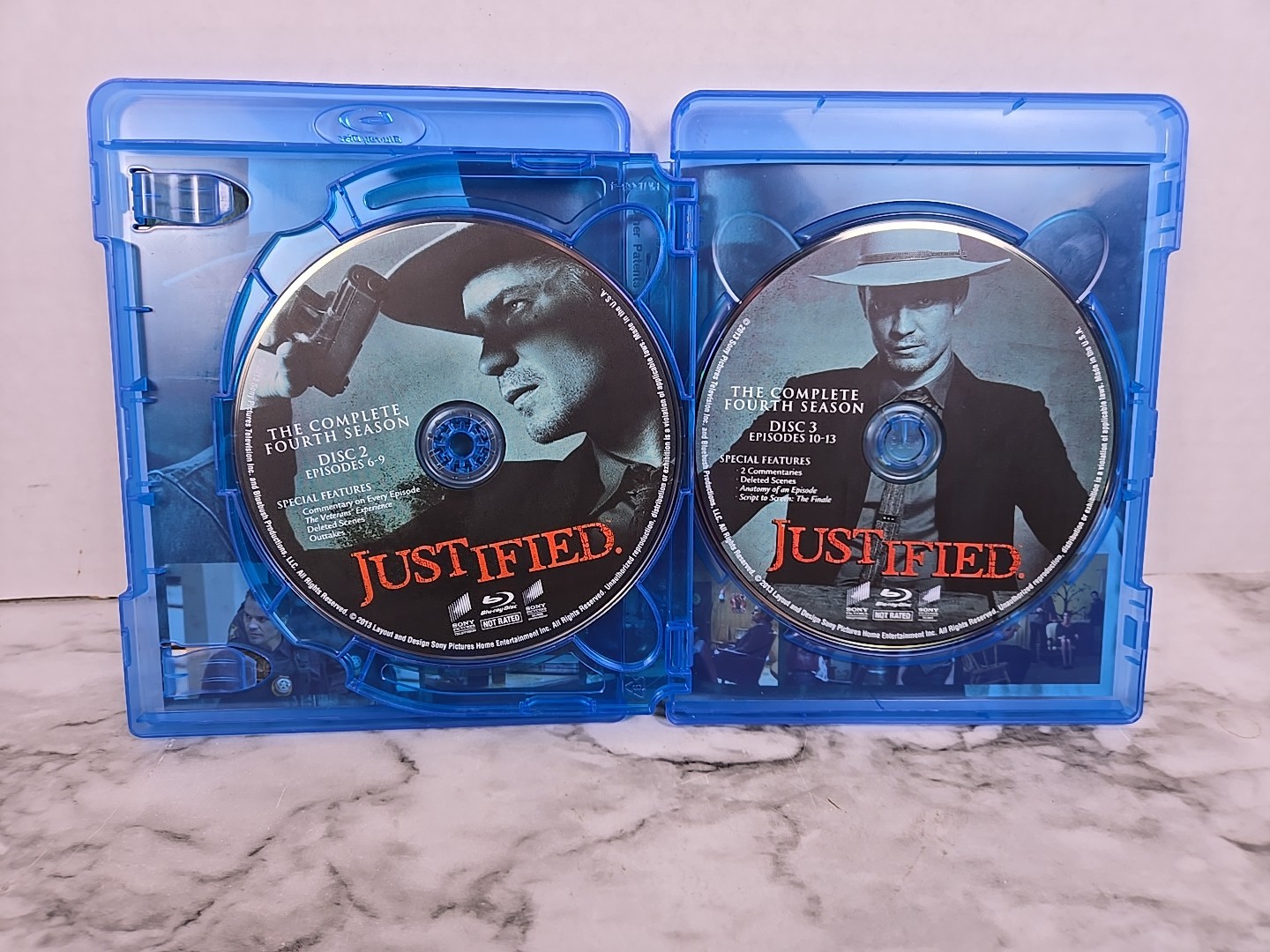 Justified: The Complete Fourth Season (Blu-ray, 2013)