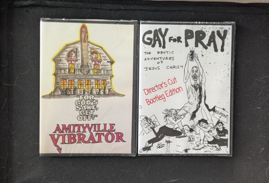 Nathan Rumler’s Underground Sleazy Trash Cinema DVD Lot (2) Amityville Pray NEW