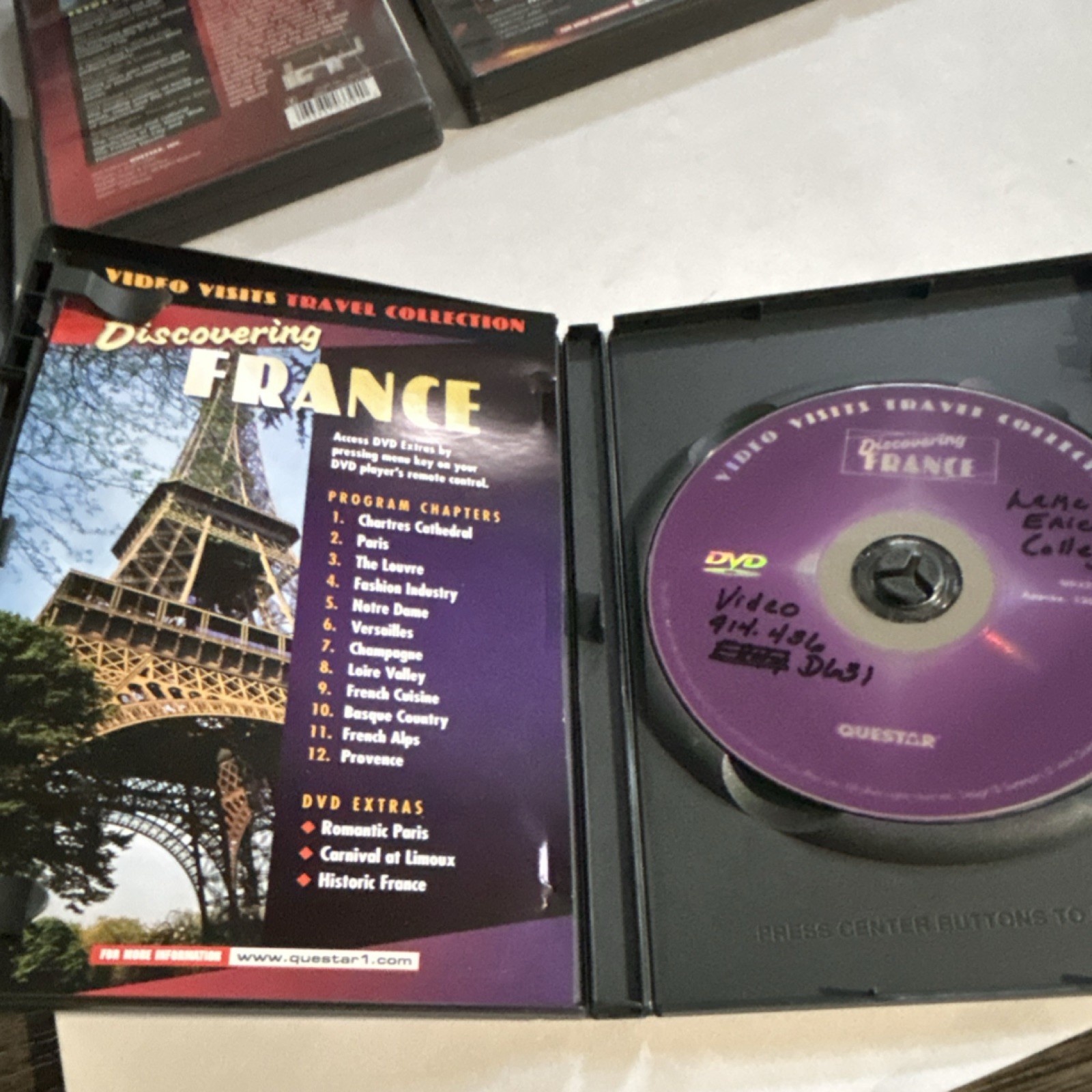 Travel Documentary France Spain China Greece Collection DVD 6 total