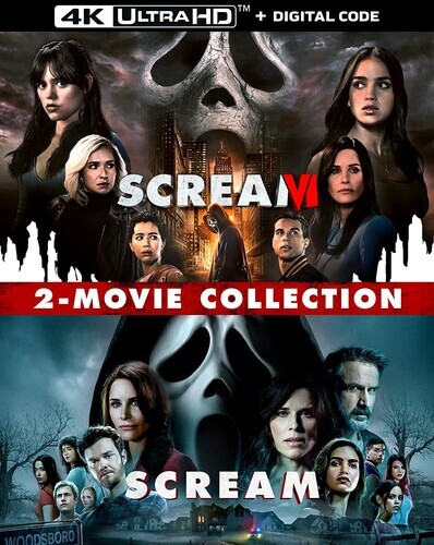 Scream VI + Scream (2022) 2-Movie Collection, New DVDs