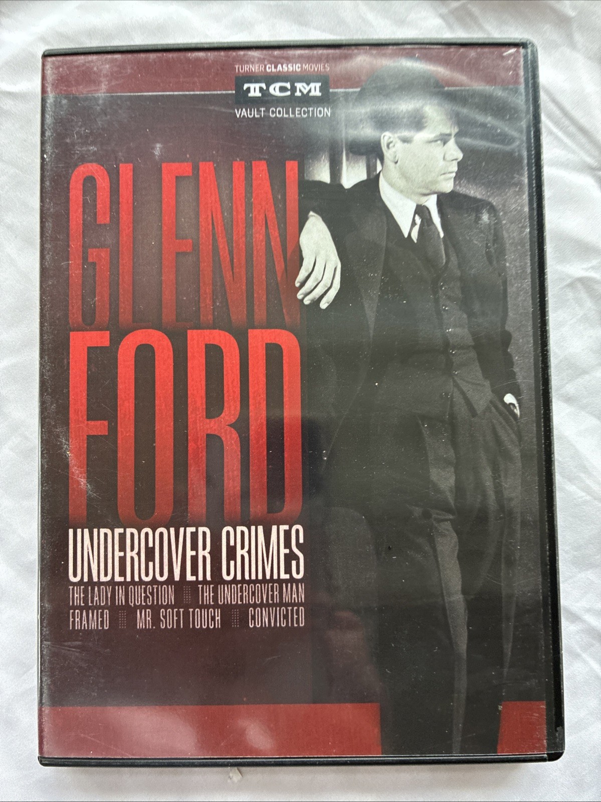 Glenn Ford: Undercover Crimes 2013 Sony TCM DVD Set 5 Film Collection Complete