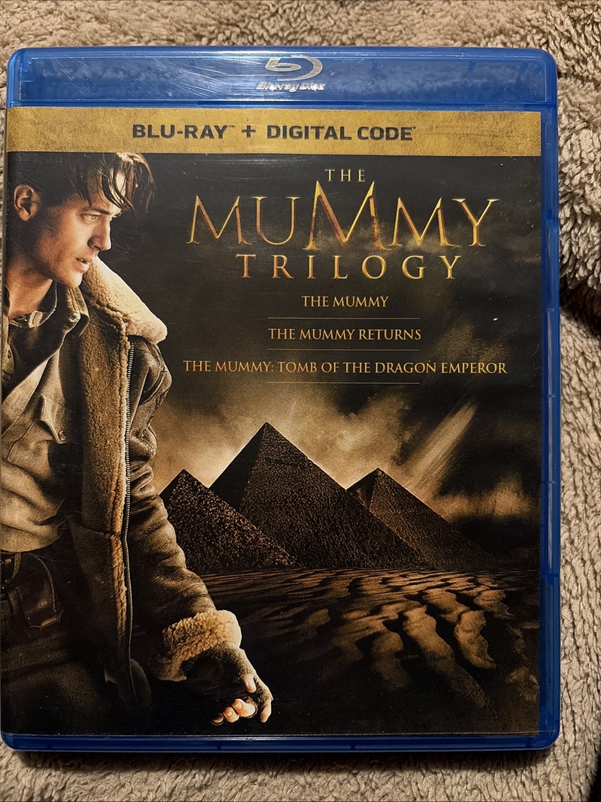 The Mummy Trilogy (Blu-ray) No Digital Code