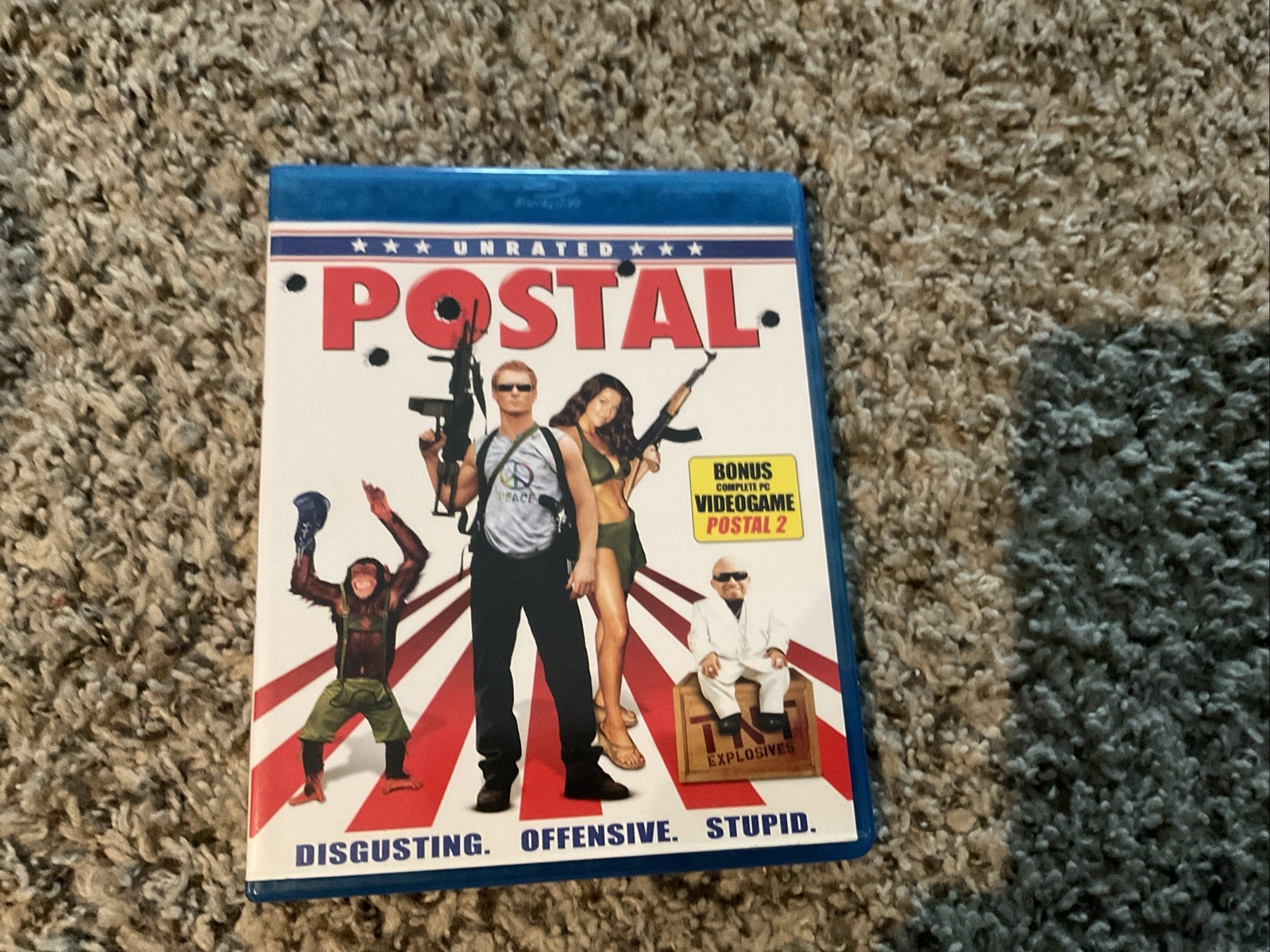 Postal: Unrated (Bluray, 2007) Does Not Come w/ Postal 2 PC CD ROM