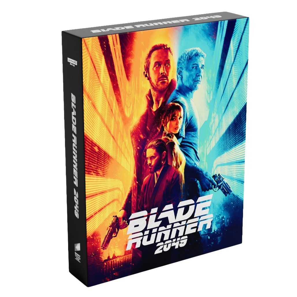 Blade Runner 2049 4K Blu-ray Steelbook Relite Media Exclusive #001 One Click Box