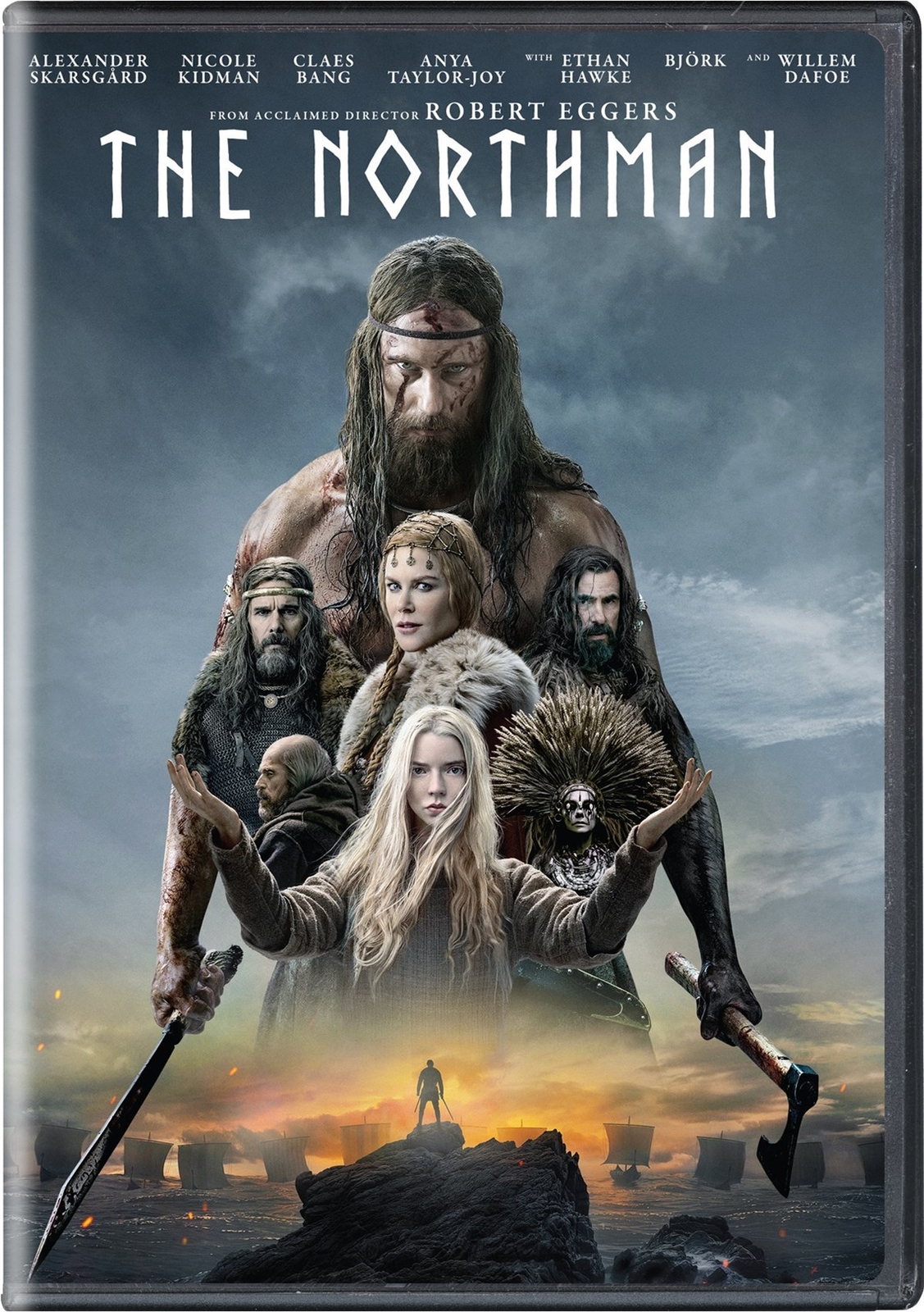 The Northman DVD Alexander Skarsgård NEW