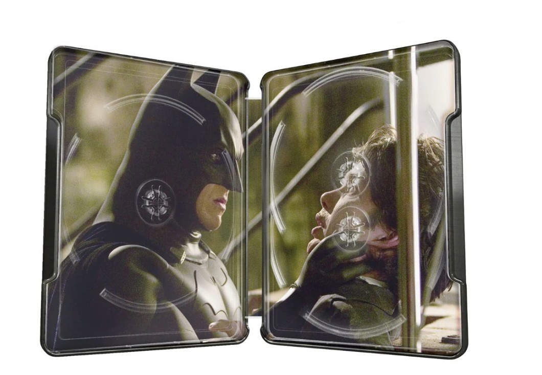 The Dark Knight Trilogy Limited Edition Steelbook Library Case (20th Anniversar