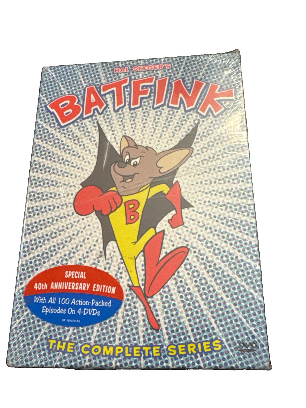 NEW RARE OOP BATFINK THE COMPLETE SERIES 100 EPISODES 4 DISC TV DVD SET 1967