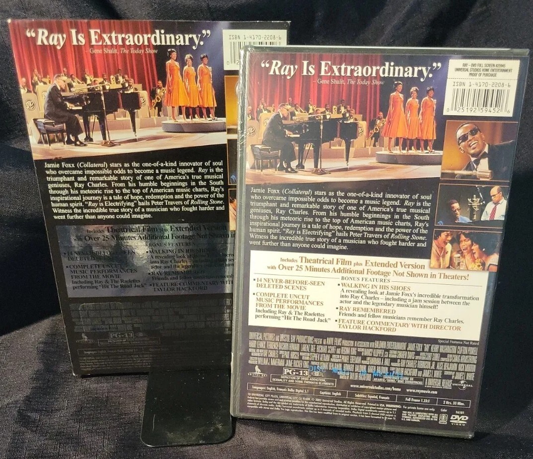 Factory Sealed Ray (DVD, 2005, Widescreen)