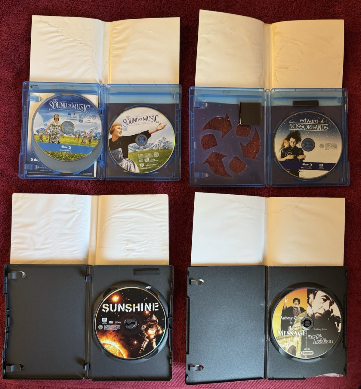 Lot of 6 Blu-Ray/DVDs Back to the Future 25th Anniv. Trilogy *Read Description*