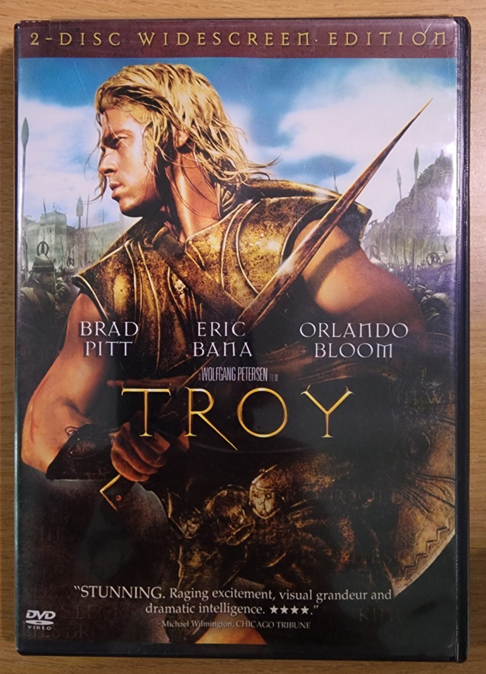 Troy (DVD, 2004, Widescreen) Brad Pitt, Eric Bana, Orlando Bloom