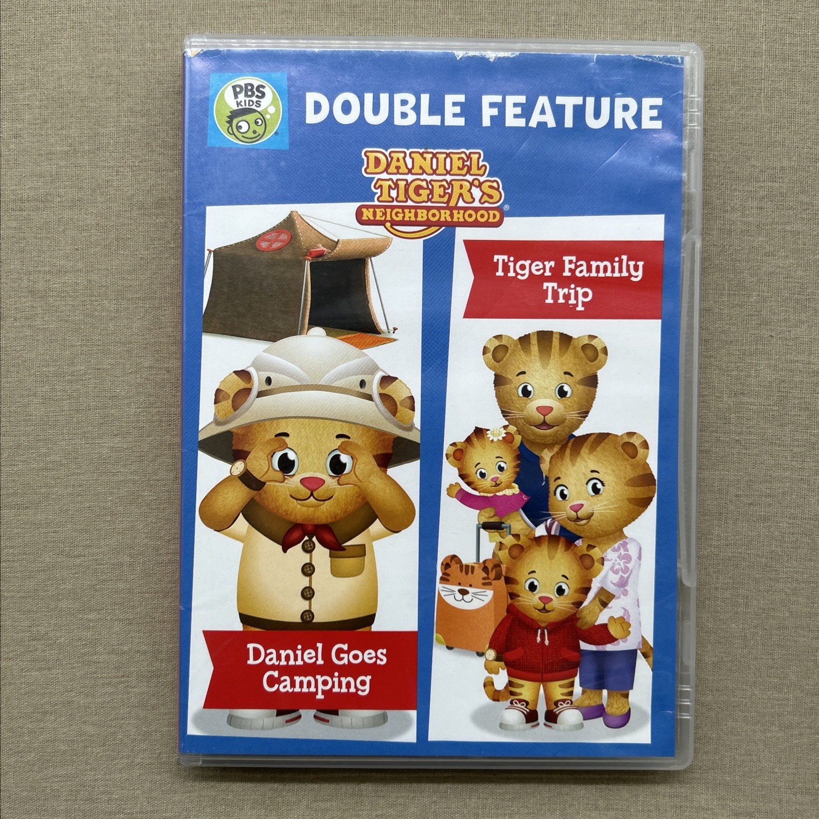 Daniel Tiger’s Neighborhood: Goes Camping / Family Trip (DVD 2017 10 Eps.) Pre-K