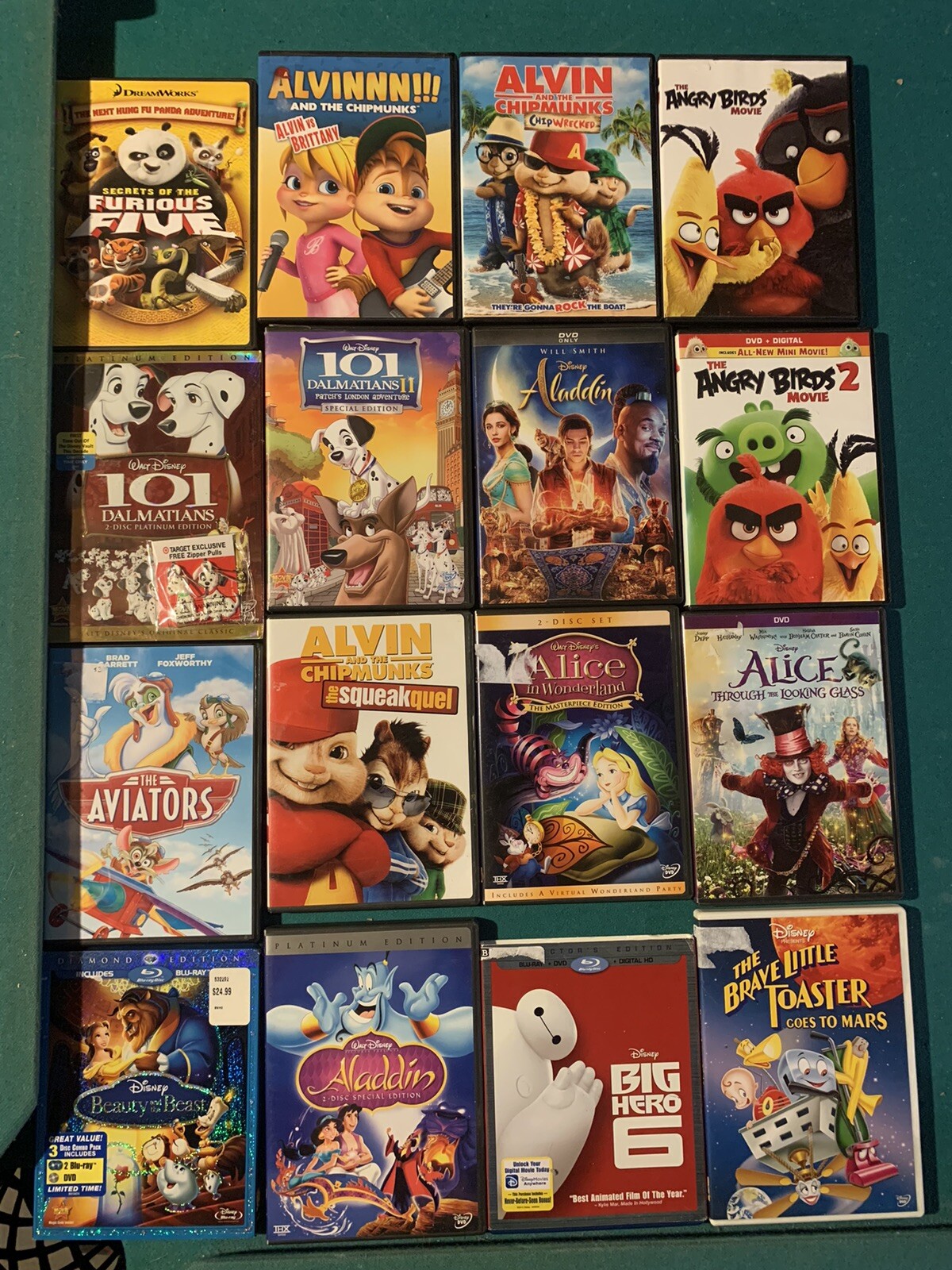 #4 Kids Disney DVD LOT PICK & CHOOSE $4 Flat Rate Combined Shipping