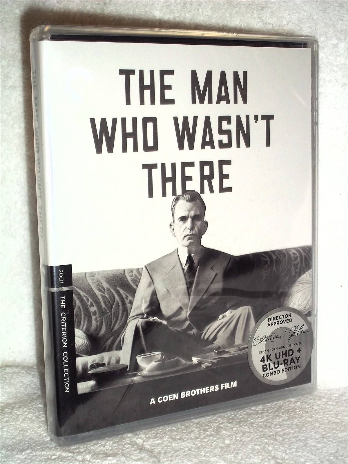 The Man Who Wasn’t There (4K/Blu-ray, 2026, CRITERION) NEW Joel Coen mystery