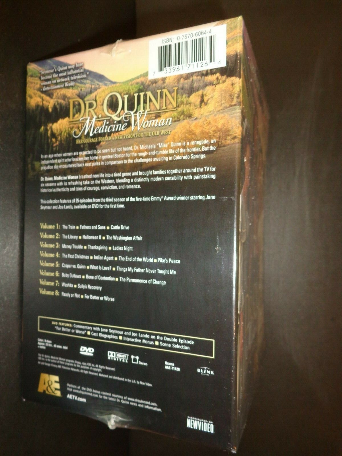 DR QUINN,MEDICINE WOMAN-Season 3-Jane Seymour is a renegade in the West–DVD
