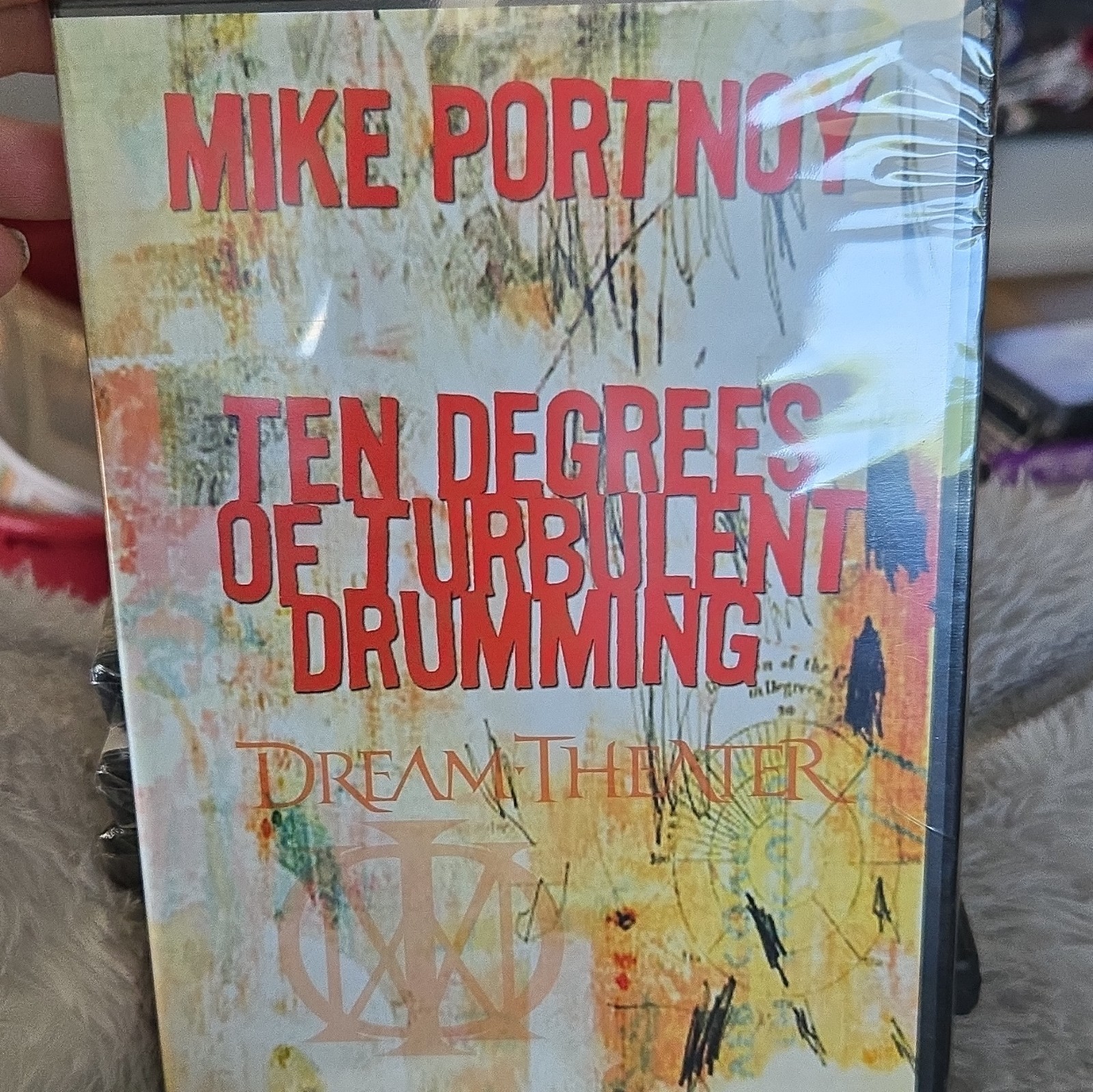MP4 Productions Ten Degrees of Turbulent Drumming DVD Mike Portnoy Commentary