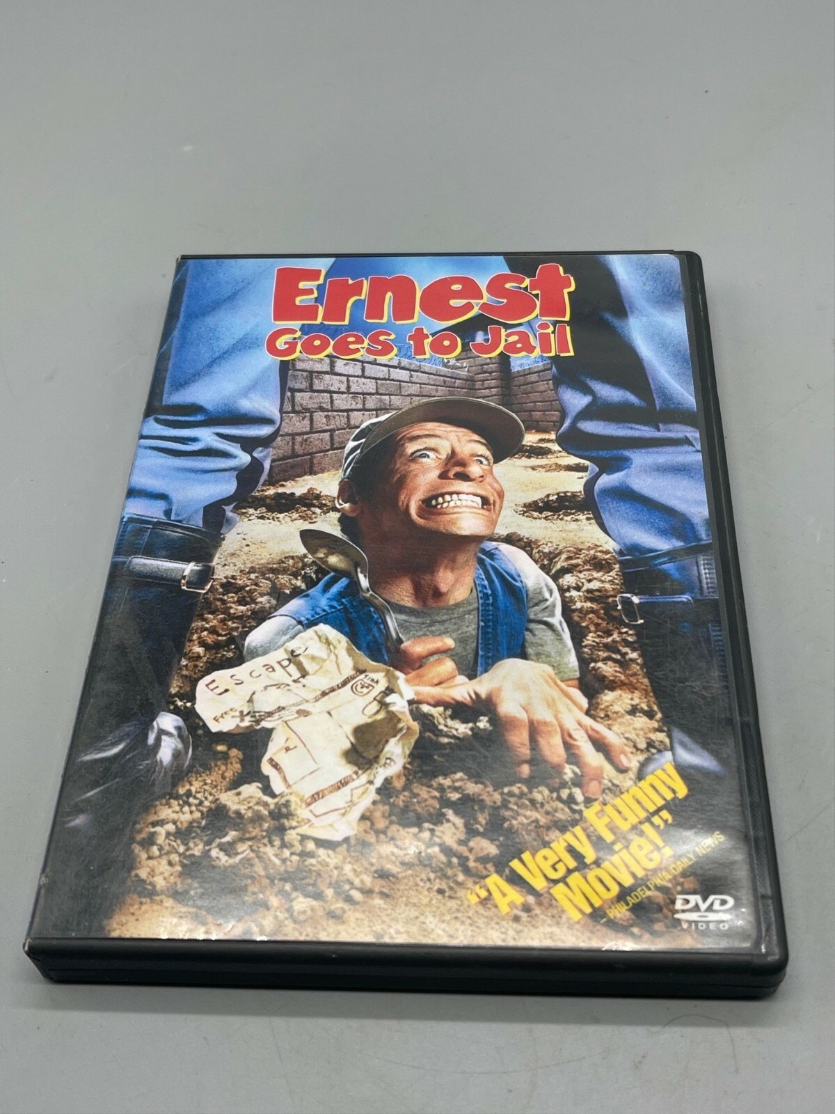 DVD Ernest Goes to Jail pg 13 81 minutes English gently used some scratches see