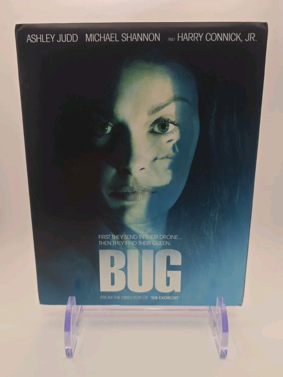 Bug (2006) Blu-ray With Slipcover ~ Kino Lorber ~ Ashley Judd, Harry Connick Jr