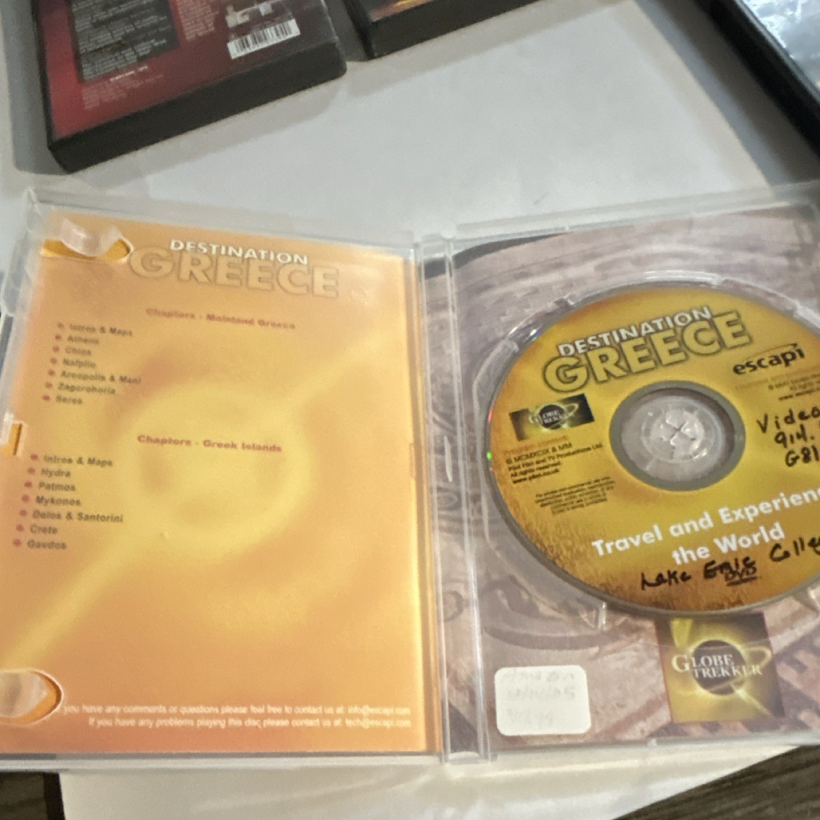 Travel Documentary France Spain China Greece Collection DVD 6 total