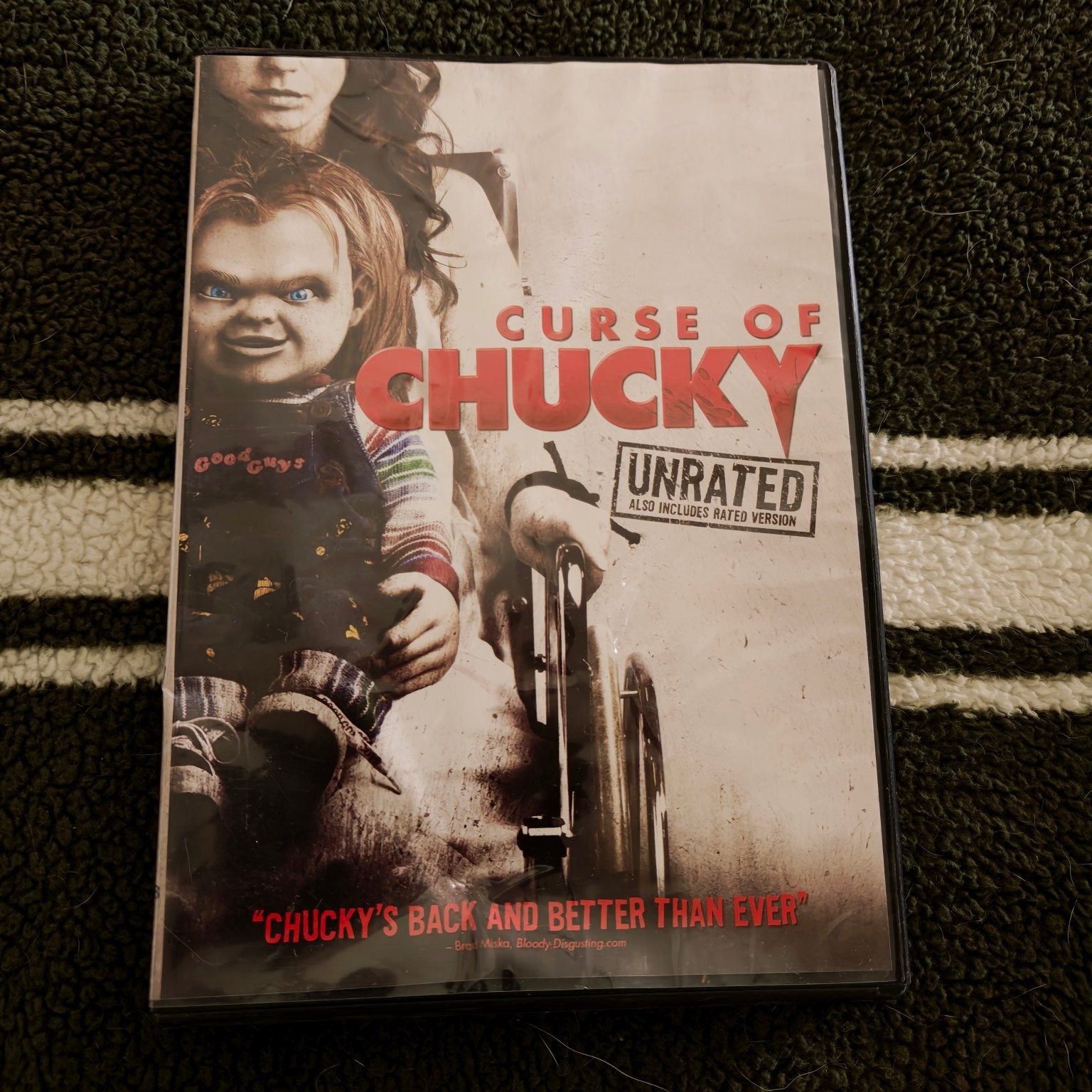 Curse of Chucky DVD 2013 Unrated Don Mancini Fiona Dourif Horror Movie