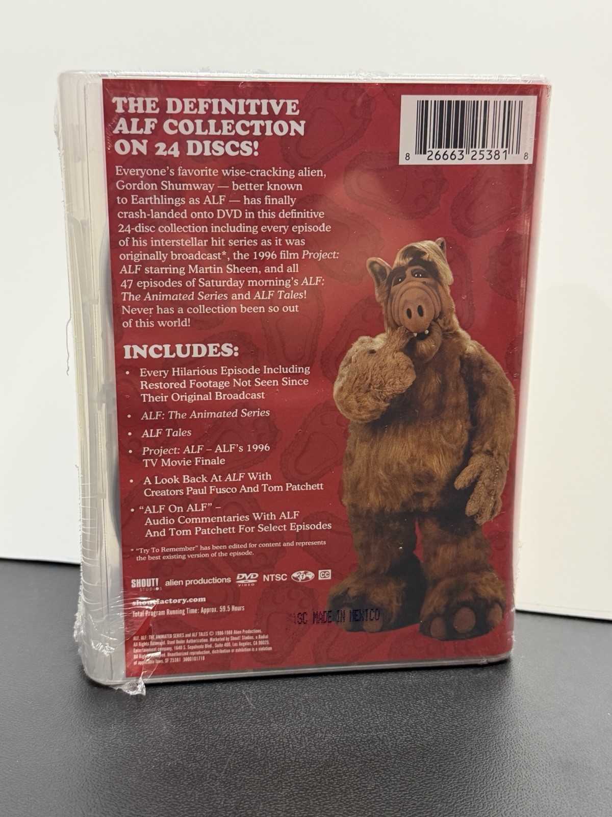 Alf: The Complete Series (Deluxe Edi) 24-Disc (Clear Plastic) Box Set-BEAUTIES!
