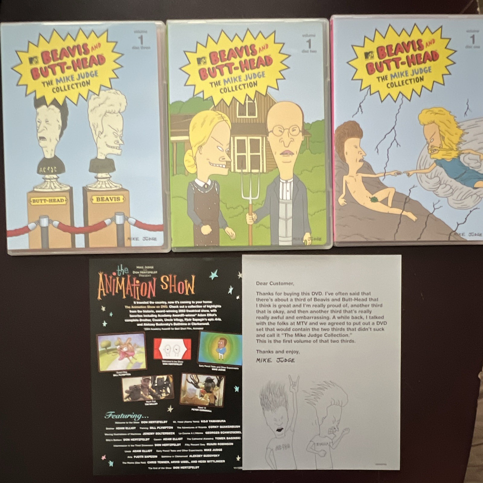 Beavis and Butt-Head: The Mike Judge Collection Vol 1 DVD 3-Disc NR Box Set